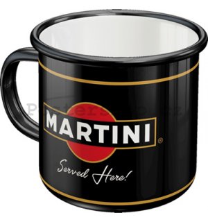Plechový hrnek - Martini