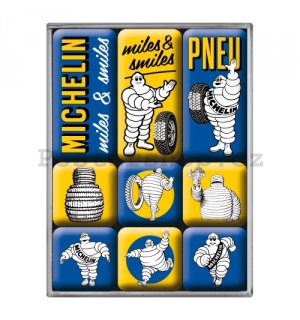 Sada magnetů - Michelin - Logo Evolution