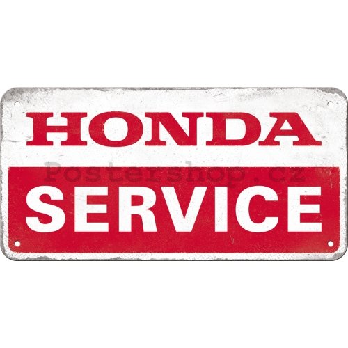 Závěsná cedule: Honda Service - 20x10 cm