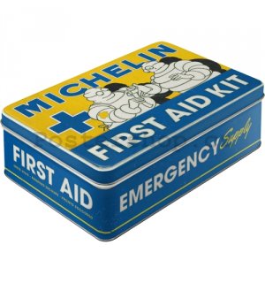 Plechová dóza plochá - Michelin - First Aid Kit
